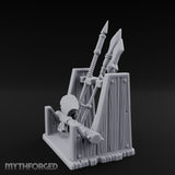 Spear-Racked Rope-Lashed Tribal Weapon Stand gallery 8