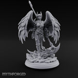 Spear Raised Scythe Trailing Angel Warrior gallery 1