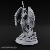 Spear Raised Scythe Trailing Angel Warrior gallery 16