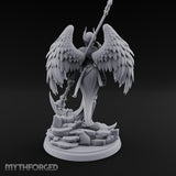 Spear Raised Scythe Trailing Angel Warrior gallery 9