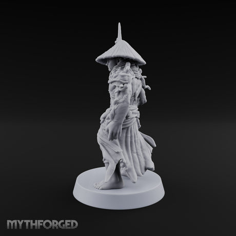 Hat Low, Spear Lower Myconid Spear Warrior A