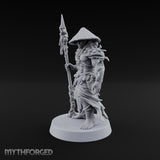 Hat Low, Spear Lower Myconid Spear Warrior A