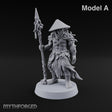 Hat Low, Spear Lower Myconid Spear Warrior A