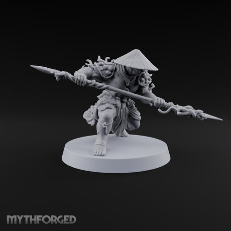 Hat Low, Spear Lower Myconid Spear Warrior B