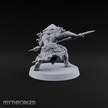 Hat Low, Spear Lower Myconid Spear Warrior B