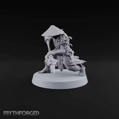 Hat Low, Spear Lower Myconid Spear Warrior B