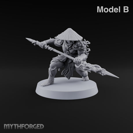 Hat Low, Spear Lower Myconid Spear Warriors — B