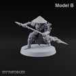 Hat Low, Spear Lower Myconid Spear Warrior B