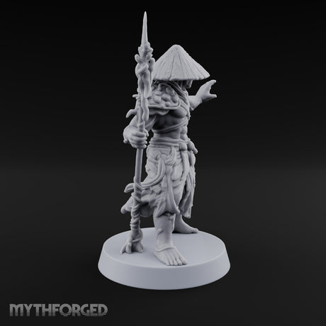 Hat Low, Spear Lower Myconid Spear Warriors — C