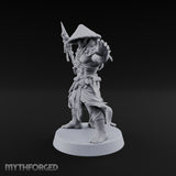 Hat Low, Spear Lower Myconid Spear Warrior C
