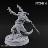 Spear Thrusting Kobold Spear Fighter A Miniature for Dungeons and Dragons, Pathfinder or other TTRPGs