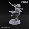 Spear Thrusting Kobold Spear Fighter B Miniature for Dungeons and Dragons, Pathfinder or other TTRPGs