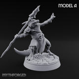 Spear Thrusting Kobold Spear Fighters Miniature for Dungeons and Dragons, Pathfinder or other TTRPGs