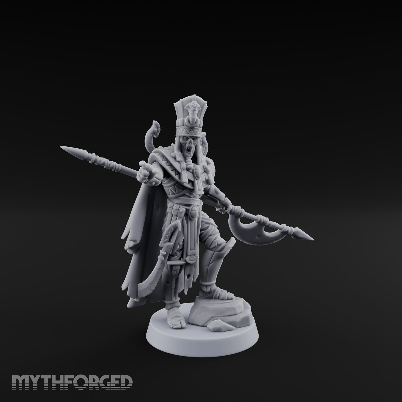 Spear Thrusting Mummy Warrior gallery 1