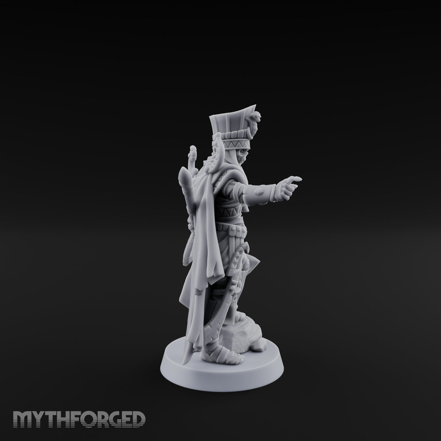 Spear Thrusting Mummy Warrior gallery 3