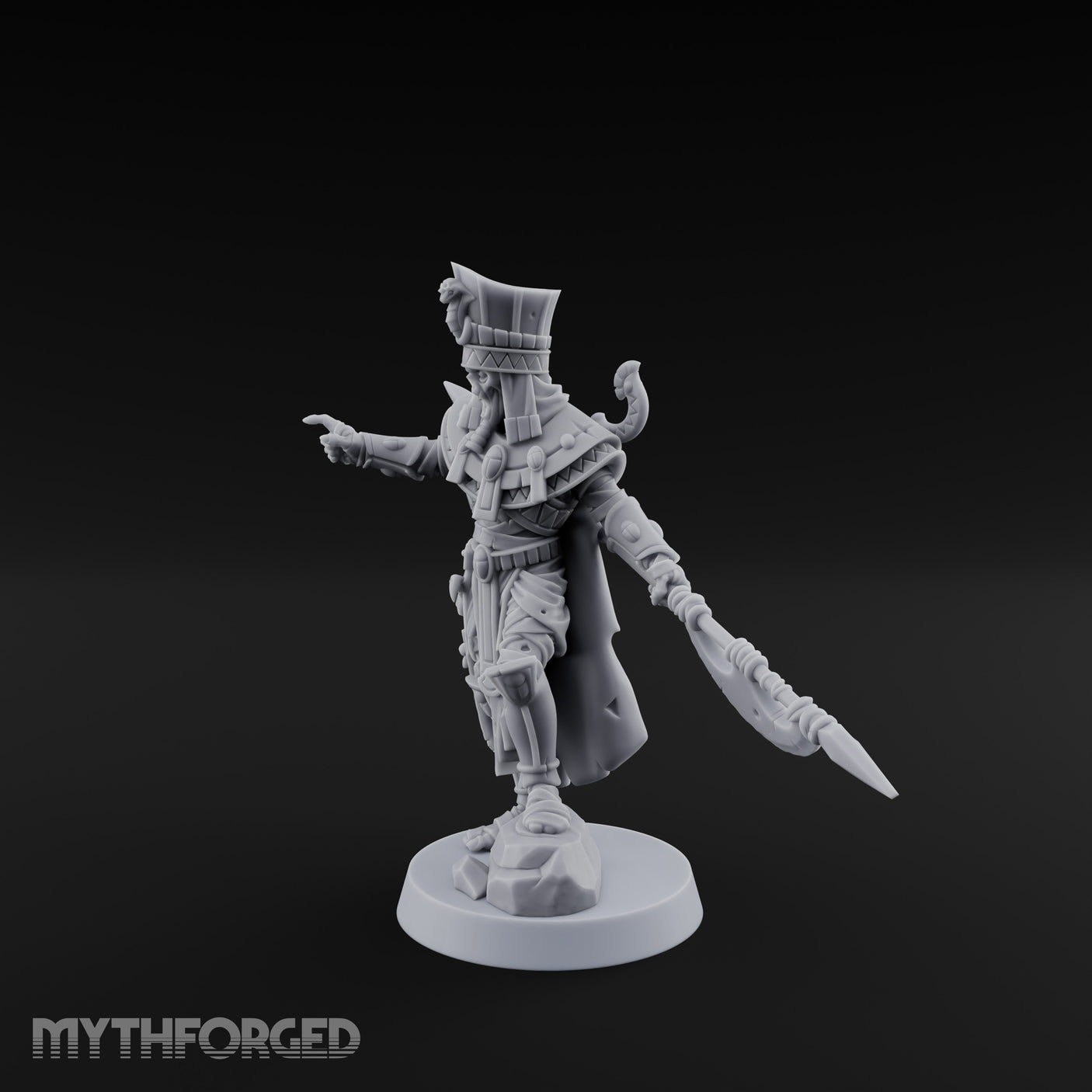 Spear Thrusting Mummy Warrior gallery 7