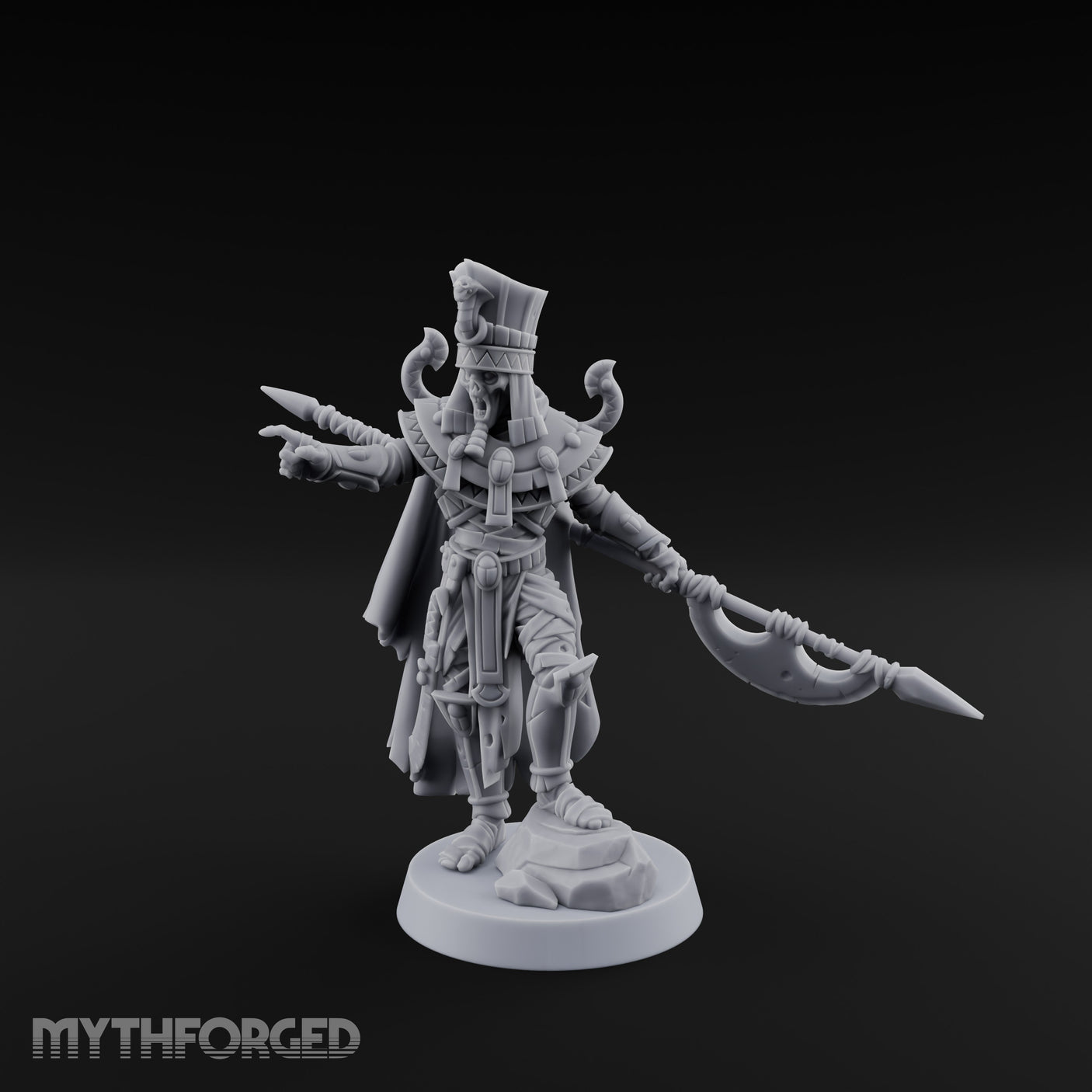 Spear Thrusting Mummy Warrior gallery 8