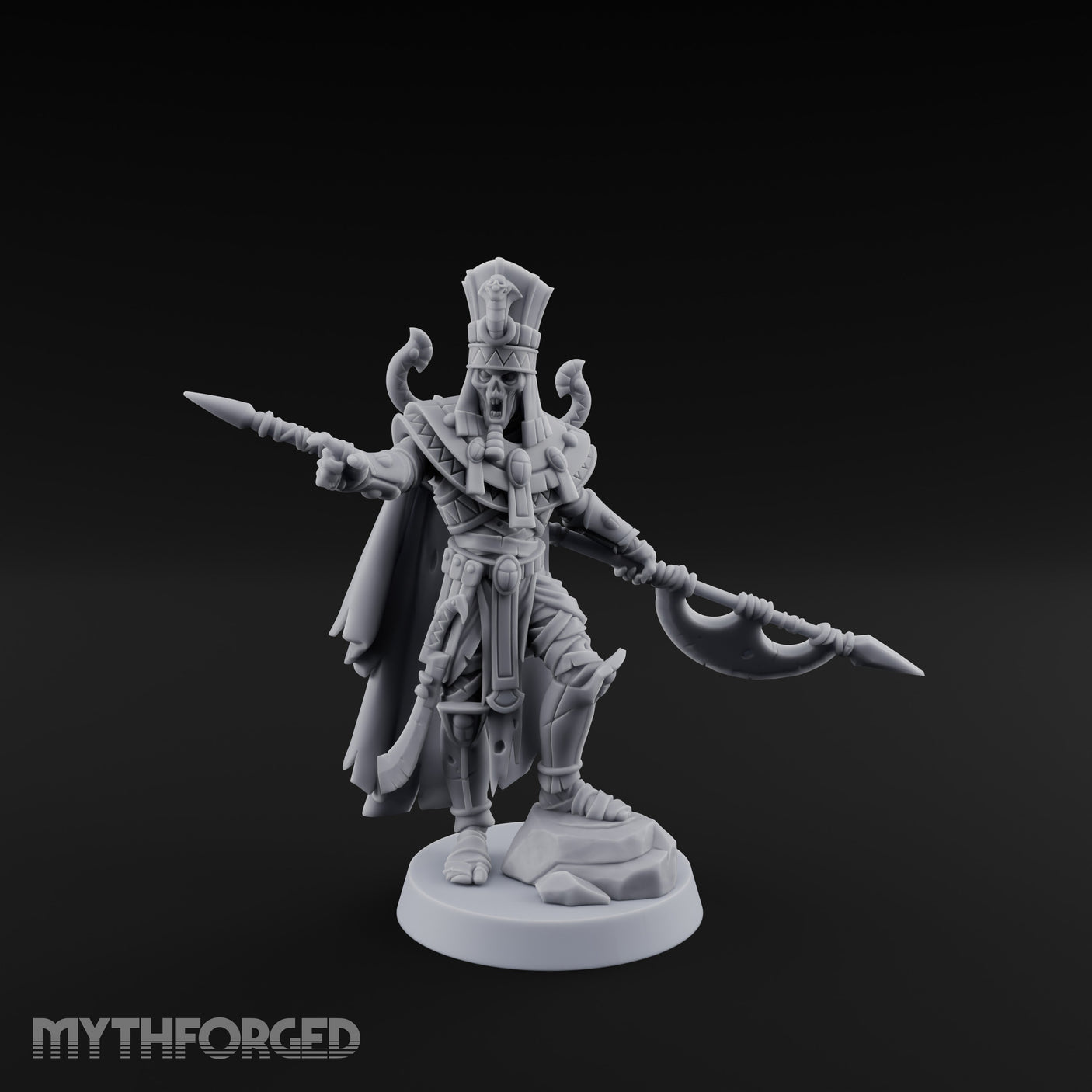 Spear Thrusting Mummy Warrior gallery 9