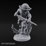 Speargun Levelled Human Deep Sea Diver Miniature for Dungeons and Dragons, Pathfinder or other TTRPGs