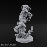 Speargun Levelled Human Deep Sea Diver Miniature for Dungeons and Dragons, Pathfinder or other TTRPGs