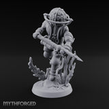 Speargun Levelled Human Deep Sea Diver Miniature for Dungeons and Dragons, Pathfinder or other TTRPGs