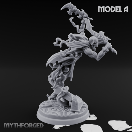 Clawing Through The Veil Specter Wraiths Miniature for Dungeons and Dragons, Pathfinder or other TTRPGs