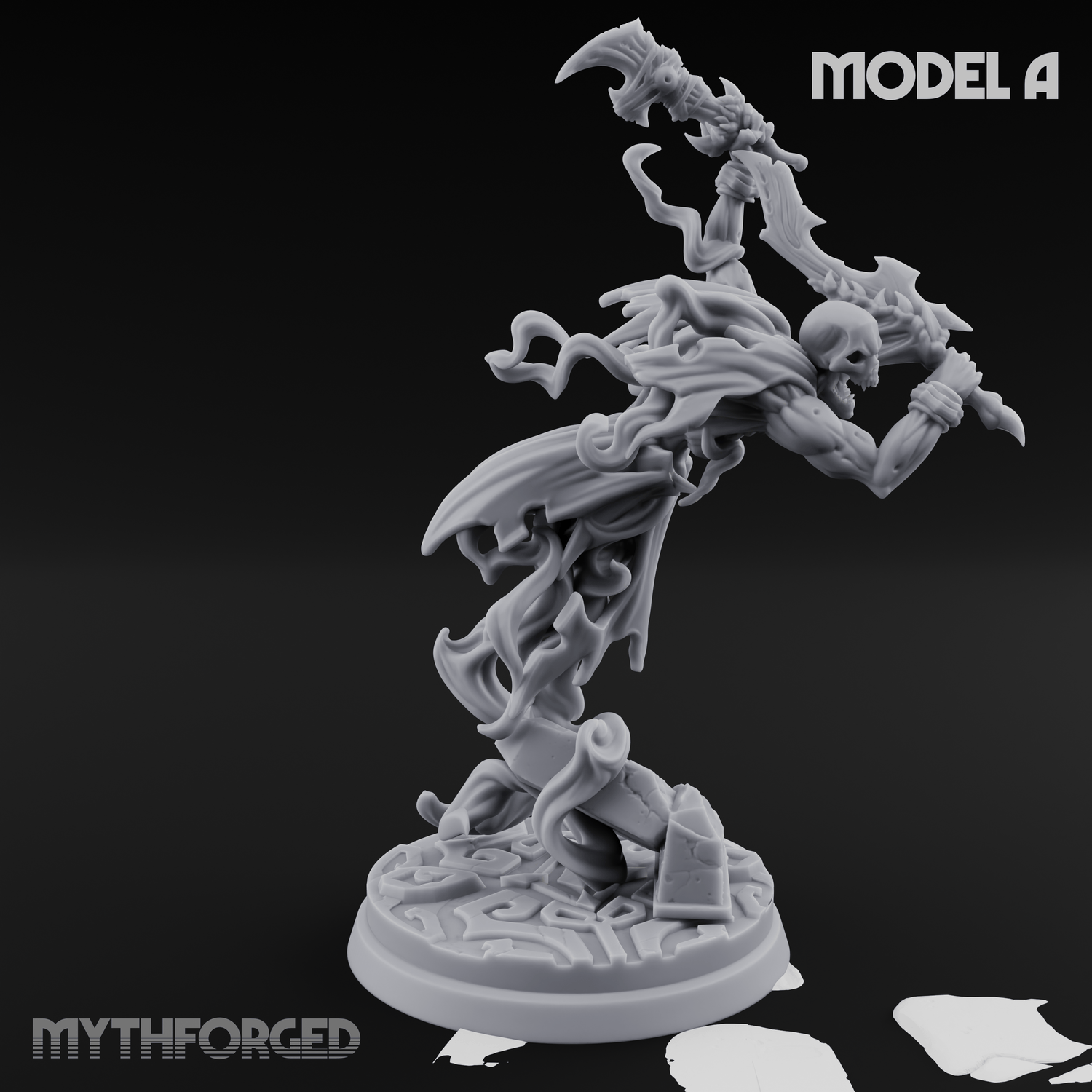 Clawing Through The Veil Specter Wraiths A Miniature for Dungeons and Dragons, Pathfinder or other TTRPGs