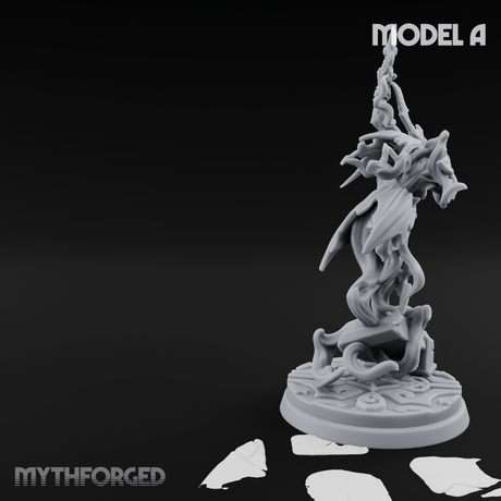 Clawing Through The Veil Specter Wraiths A Miniature for Dungeons and Dragons, Pathfinder or other TTRPGs
