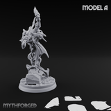 Clawing Through The Veil Specter Wraiths A Miniature for Dungeons and Dragons, Pathfinder or other TTRPGs
