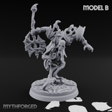 Clawing Through The Veil Specter Wraiths B Miniature for Dungeons and Dragons, Pathfinder or other TTRPGs