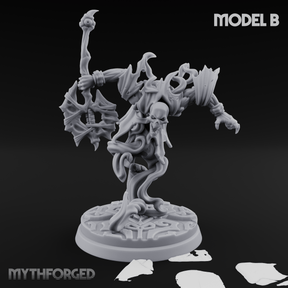 Clawing Through The Veil Specter Wraiths B Miniature for Dungeons and Dragons, Pathfinder or other TTRPGs