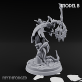 Clawing Through The Veil Specter Wraiths B Miniature for Dungeons and Dragons, Pathfinder or other TTRPGs