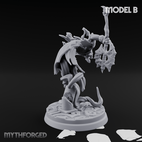 Clawing Through The Veil Specter Wraiths B Miniature for Dungeons and Dragons, Pathfinder or other TTRPGs