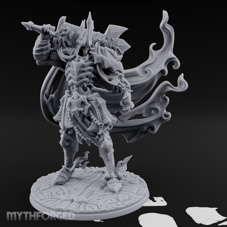 Robes Billowing Menacingly Specter Lord Miniature for Dungeons and Dragons, Pathfinder or other TTRPGs