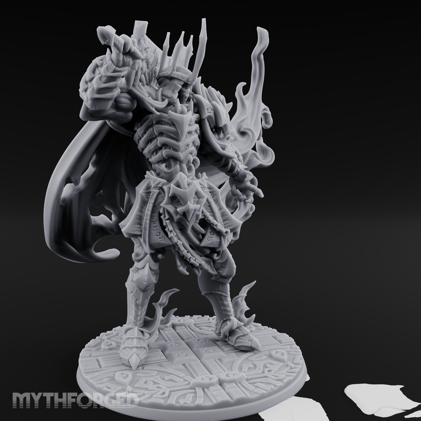 Robes Billowing Menacingly Specter Lord Miniature for Dungeons and Dragons, Pathfinder or other TTRPGs