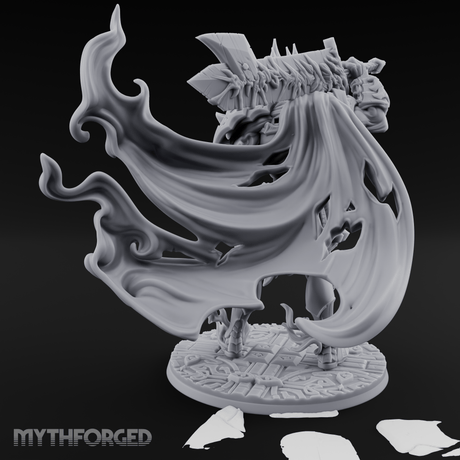 Robes Billowing Menacingly Specter Lord Miniature for Dungeons and Dragons, Pathfinder or other TTRPGs