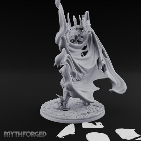 Robes Billowing Menacingly Specter Lord Miniature for Dungeons and Dragons, Pathfinder or other TTRPGs
