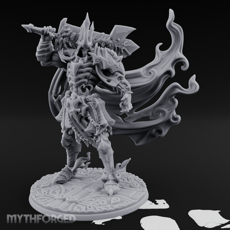 Robes Billowing Menacingly Specter Lord Miniature for Dungeons and Dragons, Pathfinder or other TTRPGs