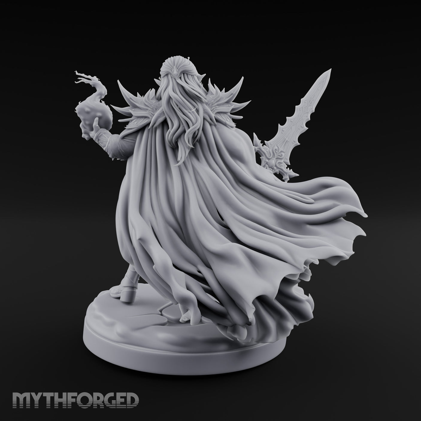 Spell And Sword Wielding Elf Spellblade gallery 10