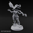 Spell Slinging Human Witch Miniature for Dungeons and Dragons, Pathfinder or other TTRPGs