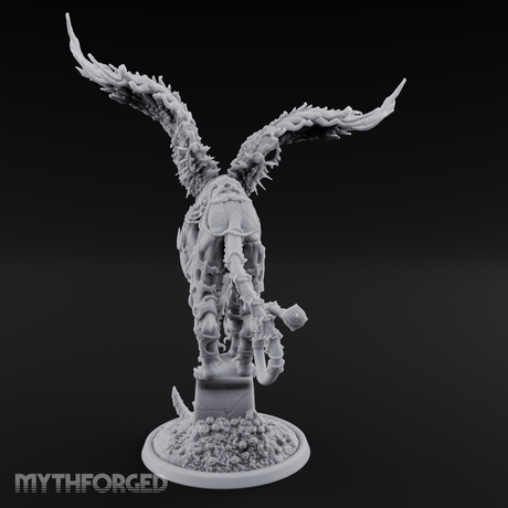 Wings Spread Wide Sphinx Ancient Guardian Miniature for Dungeons and Dragons, Pathfinder or other TTRPGs