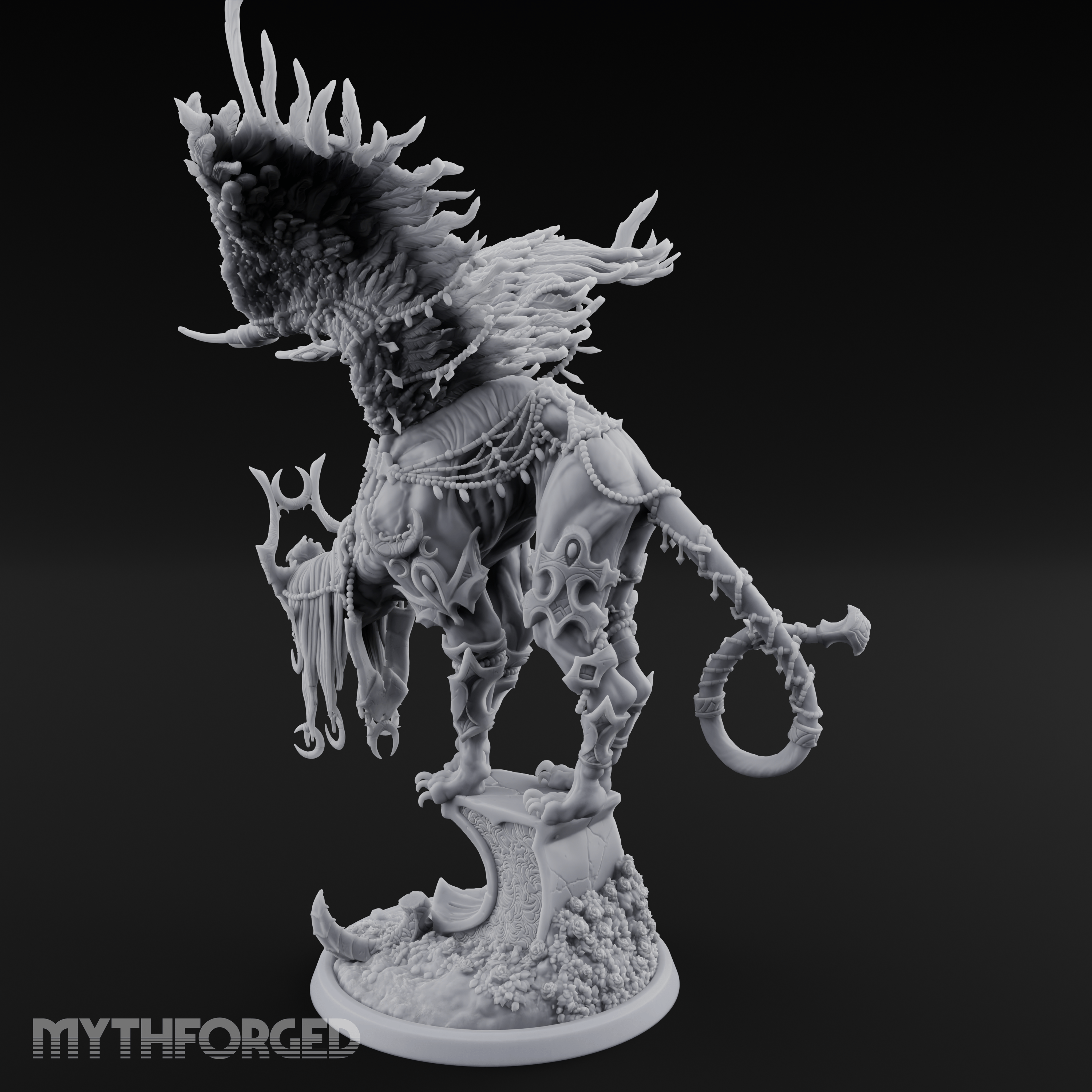 Wings Spread Wide Sphinx Ancient Guardian