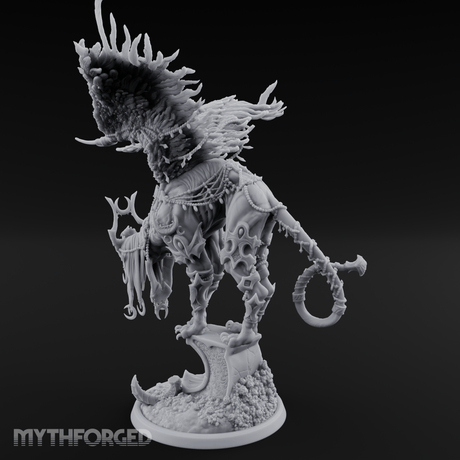 Wings Spread Wide Sphinx Ancient Guardian Miniature for Dungeons and Dragons, Pathfinder or other TTRPGs