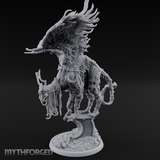 Wings Spread Wide Sphinx Ancient Guardian Miniature for Dungeons and Dragons, Pathfinder or other TTRPGs