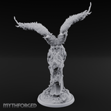 Wings Spread Wide Sphinx Ancient Guardian Miniature for Dungeons and Dragons, Pathfinder or other TTRPGs