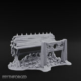 Spike-Crowned Skull-Heaped Spanish Donkey Torture Bench gallery 1