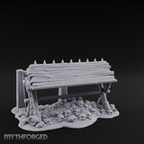 Spike-Crowned Skull-Heaped Spanish Donkey Torture Bench gallery 5