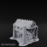 Spike-Crowned Skull-Heaped Spanish Donkey Torture Bench gallery 7