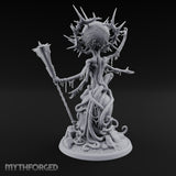 Spike Headed Staff Wielding Demon Witch gallery 10
