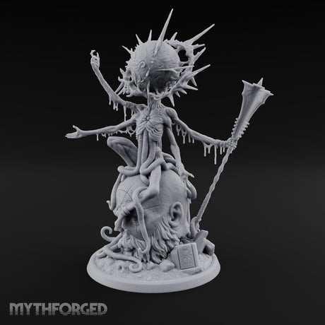 Spike Headed Staff Wielding Demon Witch gallery 15